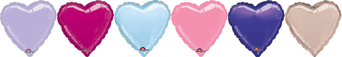 Heart Shape Foil Balloons