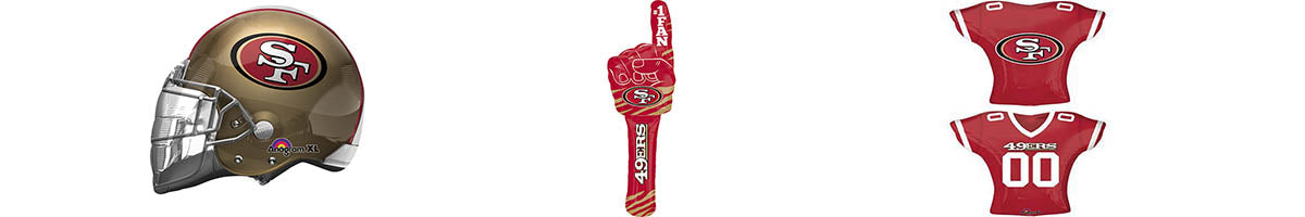 NFL San Francisco 49ERS Balloons