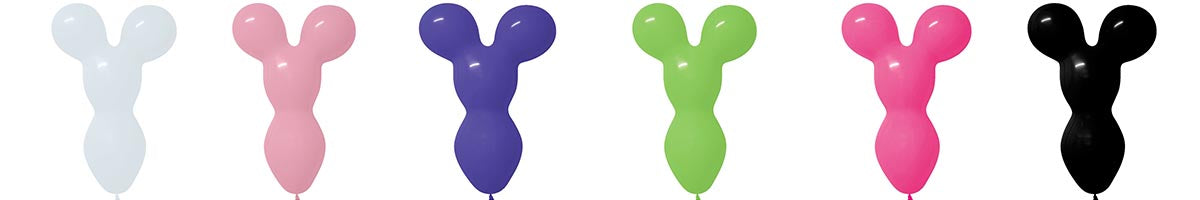 Bear Head Latex Balloons