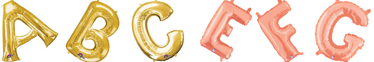 Big Letter Balloons
