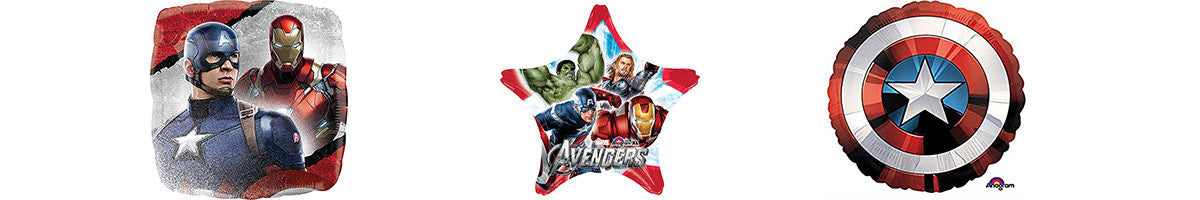 Avengers or Captain America Balloons