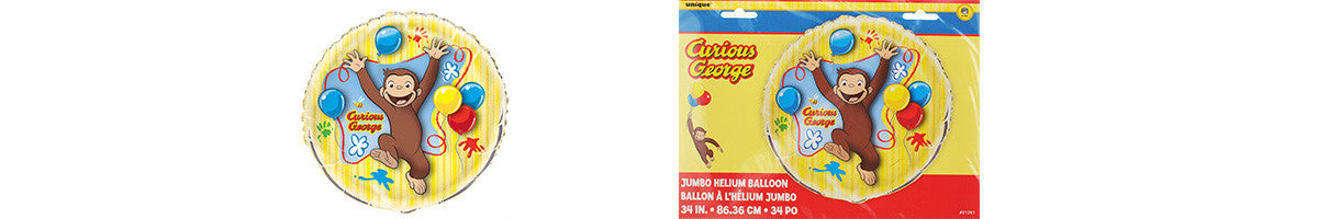 Curious George Balloons