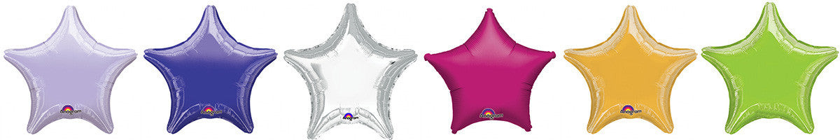 Star Shape Foil Balloons