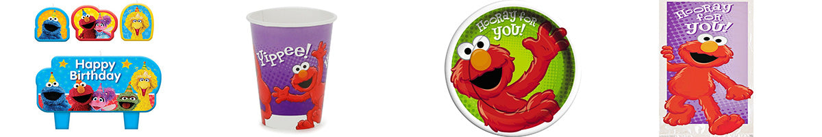 Elmo Sesame Street Party Supplies