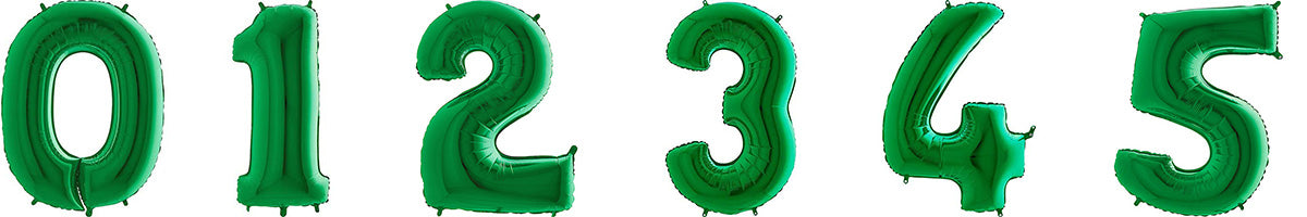 Number Balloons ( Green )