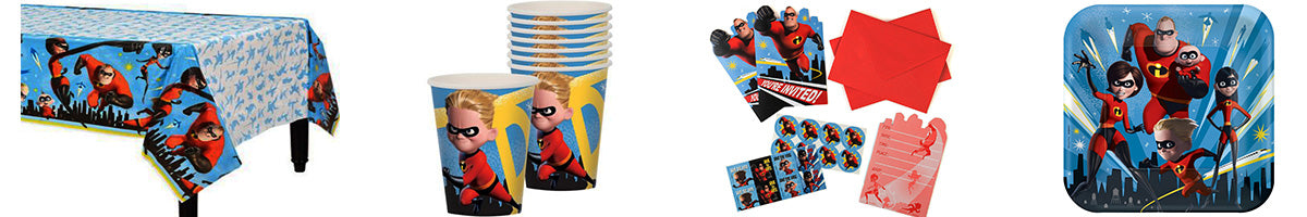 Incredibles Party Supplies