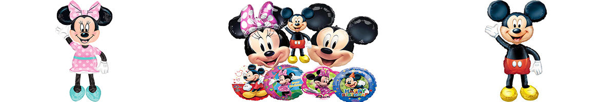 Mickey and Minnie Mouse Balloons