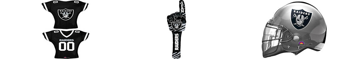 NFL Oakland Raiders Balloons