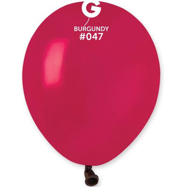 Gemar Burgundy Balloons