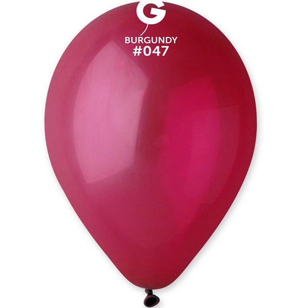 Gemar Burgundy Balloons