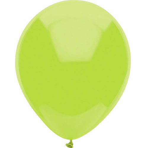 Partymate 15 Kiwi Lime Latex Balloons 12" Made In USA