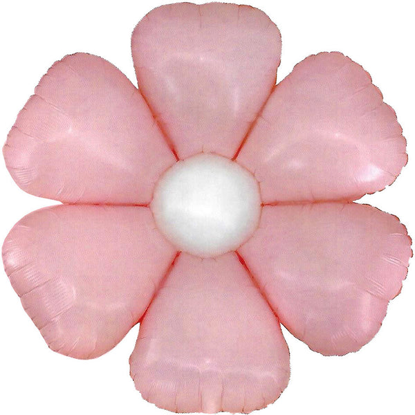Daisy Flower Pink Balloon 16"