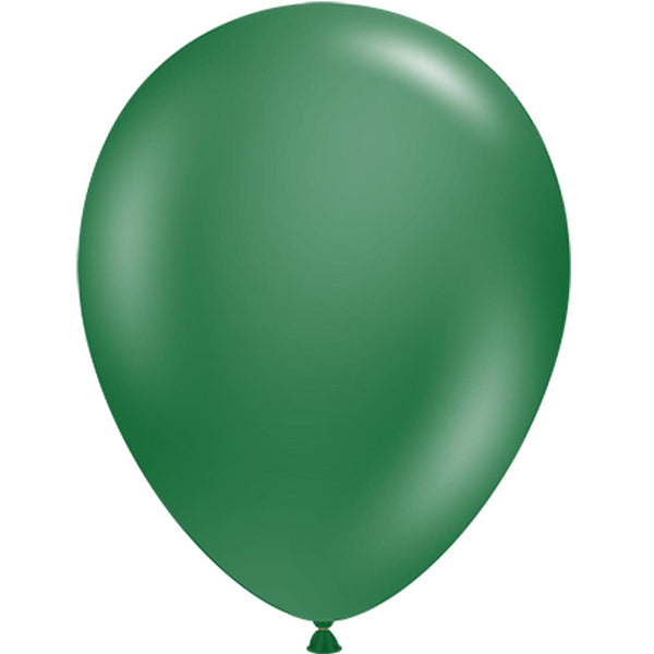 Tuftex Forest Green balloons