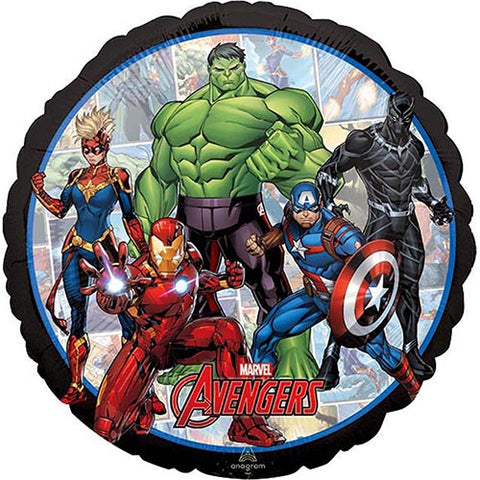 1 Avengers Marvel Powers Unite Foil Balloon 18"