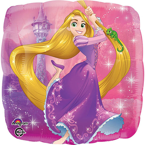 3 Princess Rapunzel Foil Balloons 18"