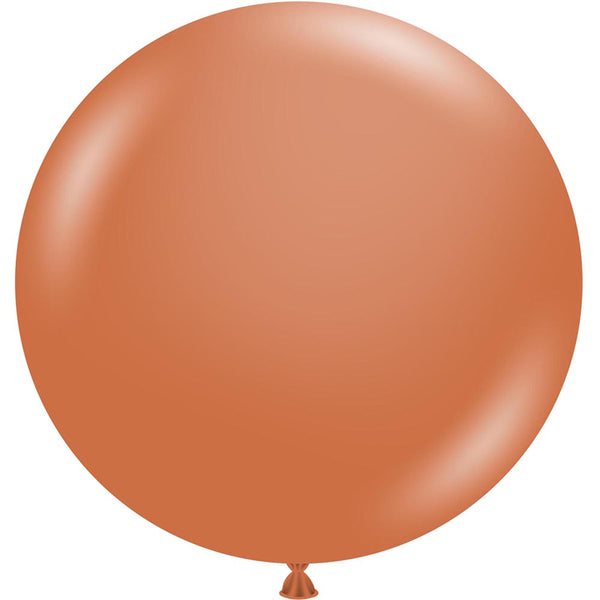 Tuftex Burnt Orange Balloons