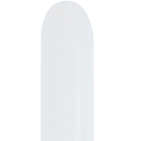 260B Pearl White Latex balloons 50 Twisting