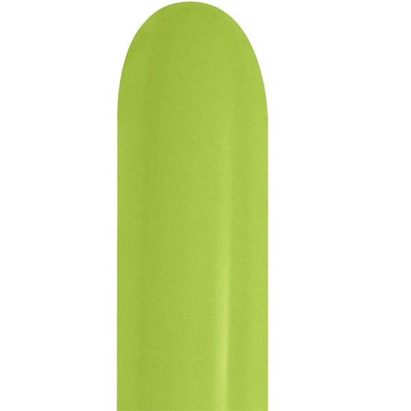 260B Key Lime Latex balloons 50 Twisting