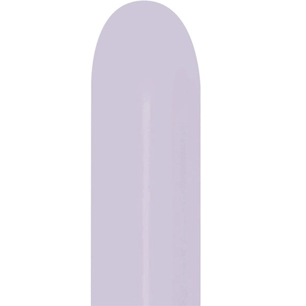260B Pastel Lilac Latex balloons 50 Twisting
