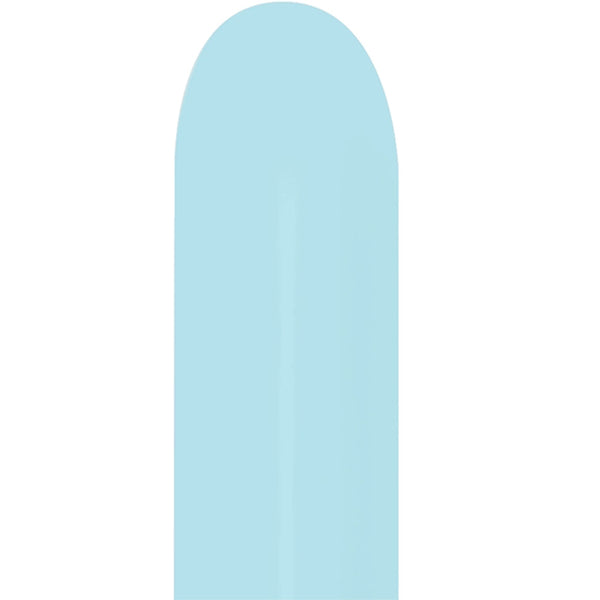 260B Pastel Blue Latex balloons 50 Twisting