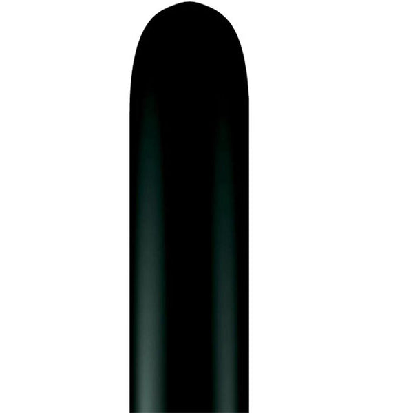 260Q Black Qualatex balloons 100 Twisting