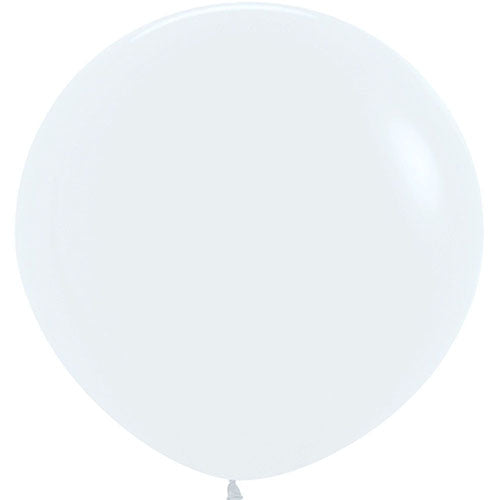 White Latex Balloons