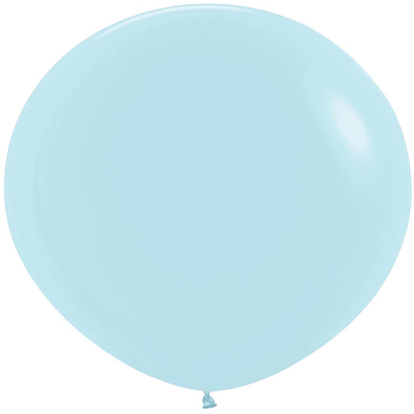Pastel Matte Blue balloons