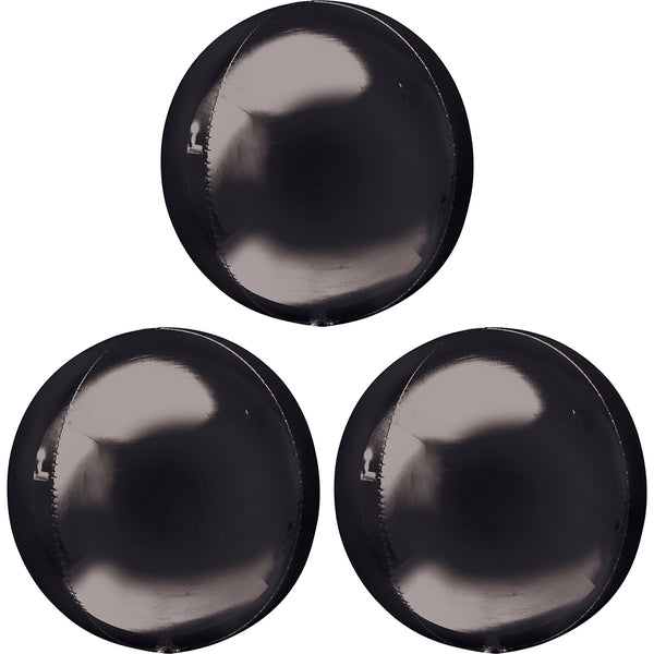 Black Orbz balloon