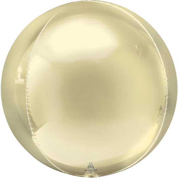 Pastel Yellow Orbz balloon