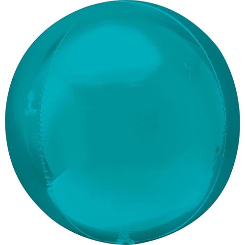 3 Aqua Orbz Foil Balloons 16" Pack