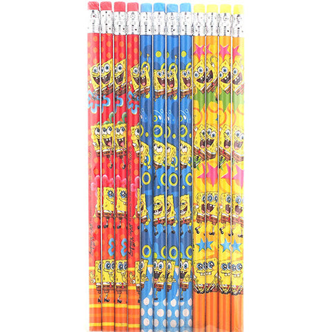 Spongebob pencils
