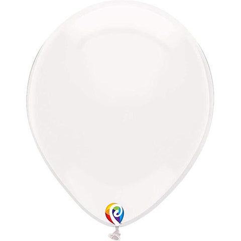 50 Funsational Crystal Diamond Latex Balloons 12"