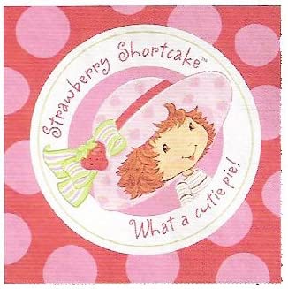Designware Strawberry Shortcake Beverage Napkins