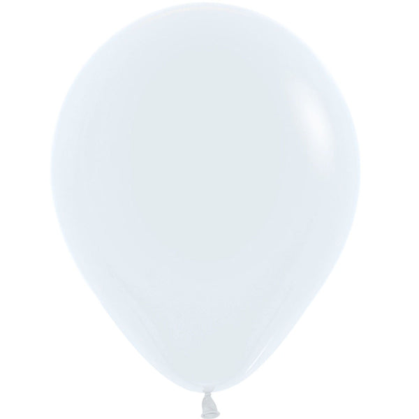 White latex balloon