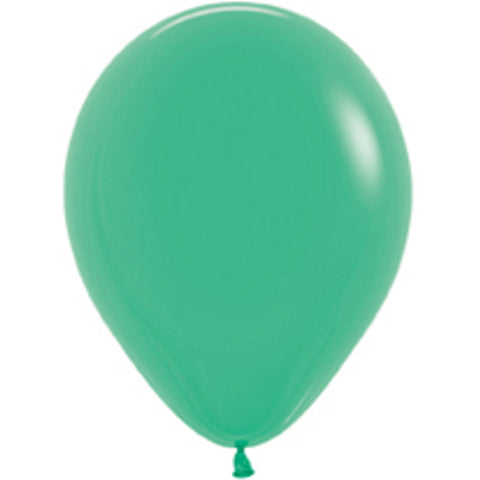 5" Fashion Green Latex Balloons 100ct