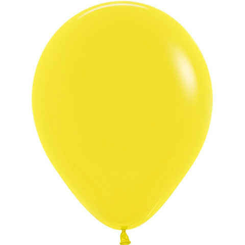 Yellow Latex Balloons