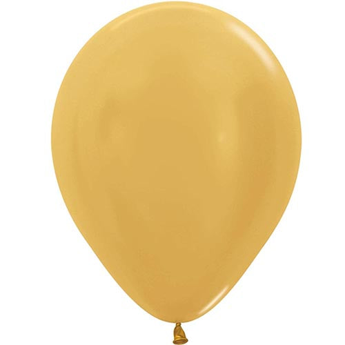 Gold Latex Balloons