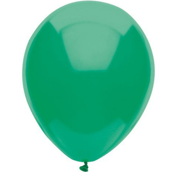 5" Partymate Latex Balloons Deep Jade 50ct