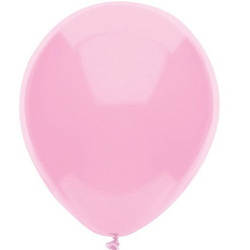 5" Partymate Latex Balloons Real Pink 50ct