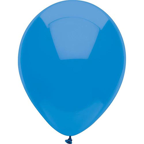 5" Partymate Latex Balloons Bright BLue 50ct