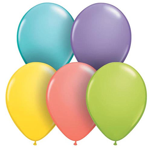 5" Qualatex Latex Balloons Sorbet Assortment 100ct