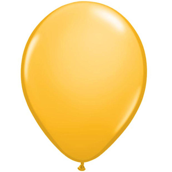Qualatex Latex Balloons Goldenrod 100ct