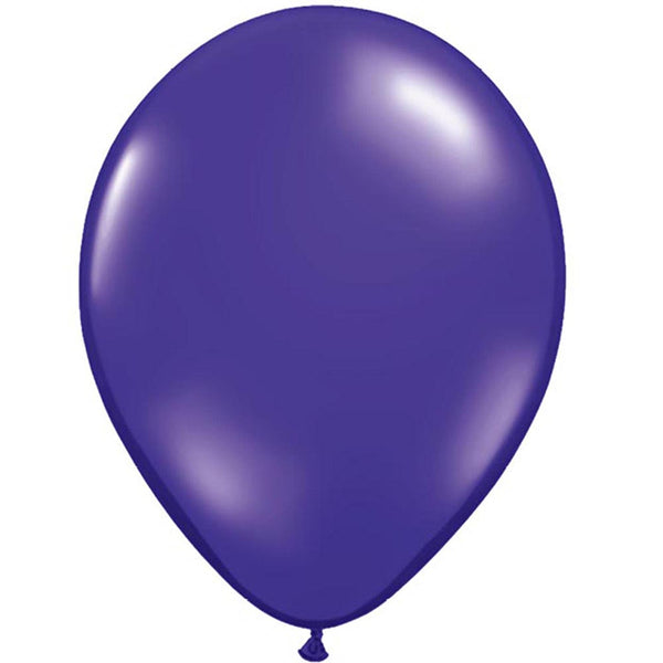 Qualatex Latex Balloons Quartz Purple 100ct