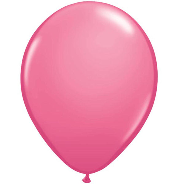 Qualatex Latex Balloons Rose 100ct
