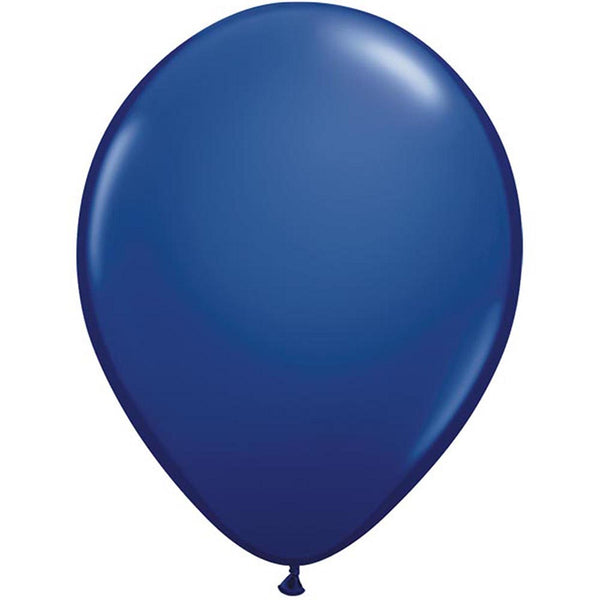 Qualatex Latex Balloons Navy 100ct