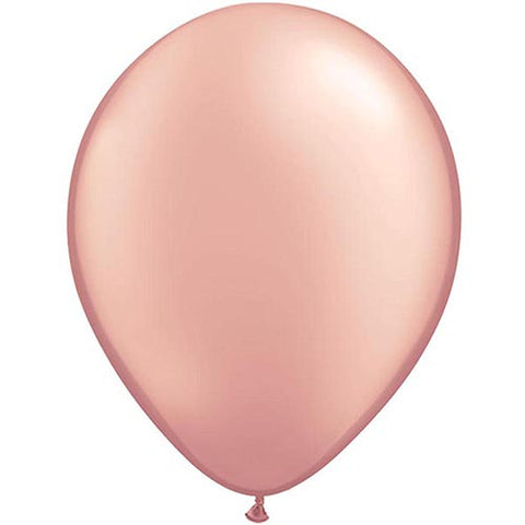 5" Qualatex Latex Balloons Rose Gold 100ct