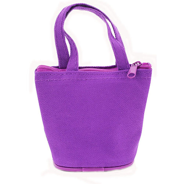 12 Princess Sofia Lavender Mini Coin Purses for Coin Storage ( 1 Dozen )