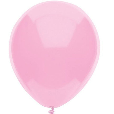 Partymate 72 Real Pink Latex Balloons 11" Made In USA.