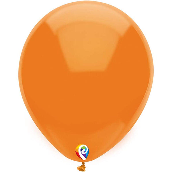 Orange Latex Balloons