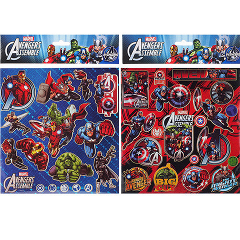 Avengers Authentic Licensed 12 Sheets of Stickers